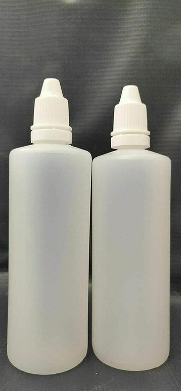 Spancrae 100ml Sealed Liquid Dropper Bottles (100pieces) For Multipurpose use spancare