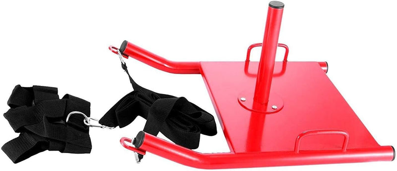 SPANCARE PHARMACEUTICALS Fitness Training Power Sledge, Weighted Drag Sport Sledge, Resistance Strength Agility Training, Speed Sledge with Harness spancare