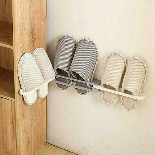 Wall Mounted Shoe Rack Organizer