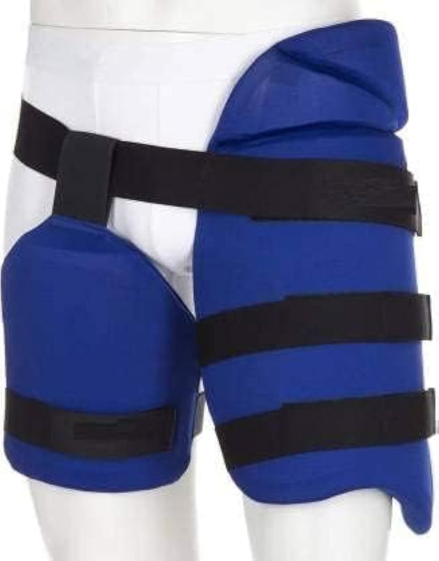 SPANCARE PHARMACEUTICALS"Thigh Guards, Lower Body Thigh Pads for Adults, Boys and Men Safety, for Cricket Players, Flexible Fit, Cricket spancare