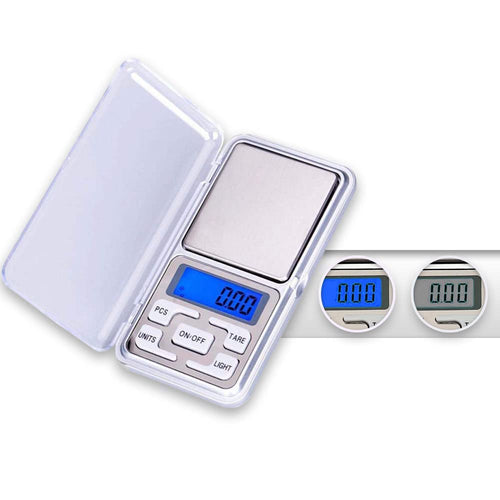 Spancare Pharamaceuticals Digital Pocket Weight Scale Jewellery Weighing Chemical Mini Machine with Auto Calibration, Tare Full Capacity, Operational Temp 10-30 Degree (200/0.01 G, Silver)-2