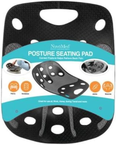Spancare Sit Smart Relief, Black Effective Way to Improve Posture That Prevents Back Pain - multicolor