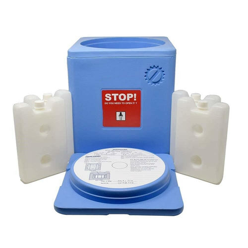 Spancare Vaccine Carrier with 4 Icepacks (Large, 2.40 L)
