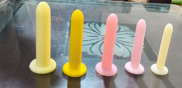 Pelvic Floor Dilator Set – Silicone 5 Piece Kit for Relief