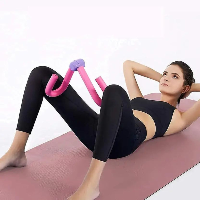 SPANCARE PHARMACEUTICALS Thigh Master Muscle Fitness Equipment Ab Exerciser (Pink) spancare