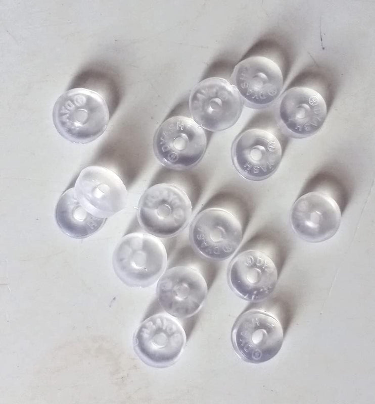 Spancare Pharmaceuiticals Round Shape Tap Washer (15 Pcs) Clear spancare