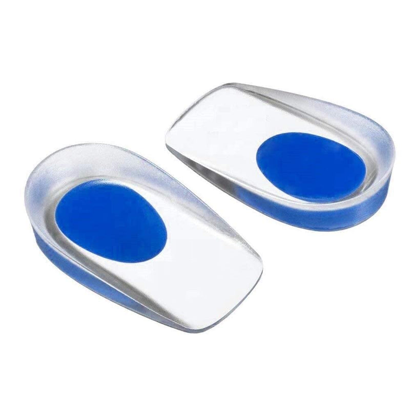 Spancare Silicone Gel Heel Pads Protector Insole Cups with Dual Density Soft Gel Silicone spancare