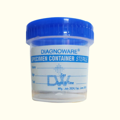 Urine Sample Bottles 30ml with Lid Pack of 100