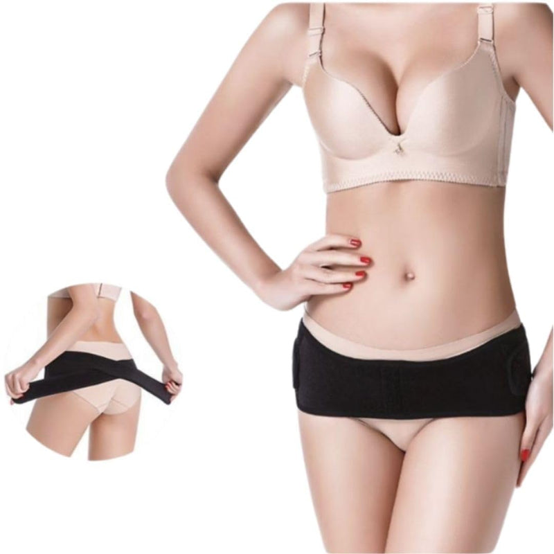 SPANCARE PHARMACEUTICALS Back Belt- Lower Back Support Brace for Men and Women - Pelvic Support Belt - Trochanter Belt - Sciatica Pelvis Lumbar Hip Pain Relief (Regular) spancare