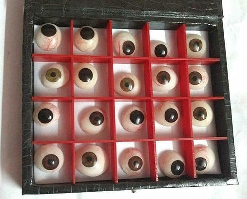 Artificial Eye Prosthetics Brown Set of 20 Realistic Design