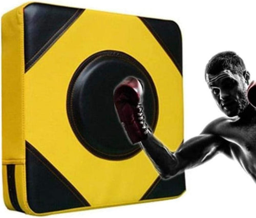SPANCARE PHARMACEUTICALS Wall Mounted Punching Bag, 40 x 40 x 4 inches, Boxing Fighter Fitness, Wall Punch Bag, Square Focus Target, Soft Pad