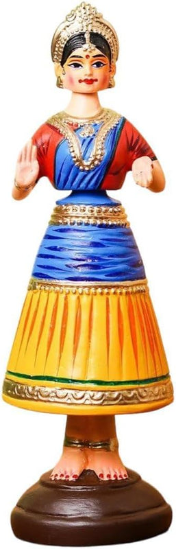Tanjore Dancing Doll Showpiece