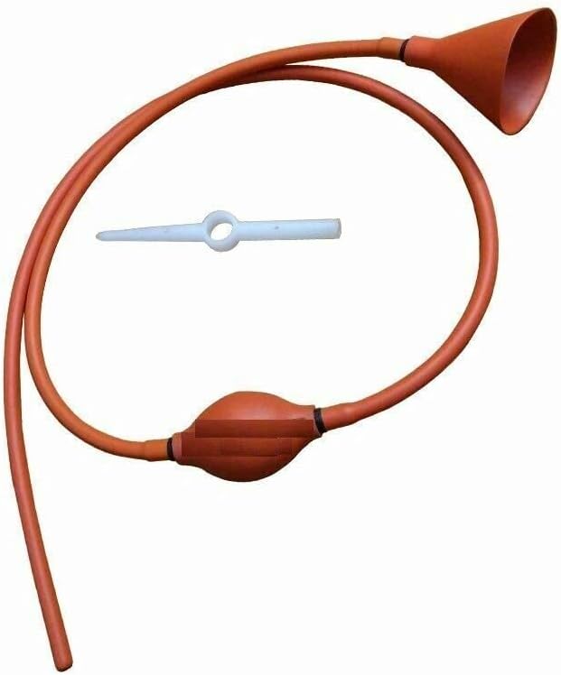 Spancare Stomach Pump Tube Made from Soft Rubber with Bulb, 150 cm spancare