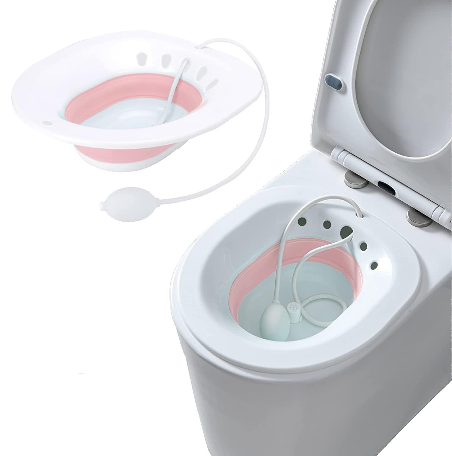 Sitz Bath Basin for Toilet Foldable