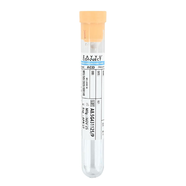 ACD PRP Tube 8.5ml | Sterile PRP Collection Tubes (Pack of 200)