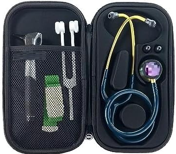 Spancare Stethoscope Case Hard case Littman Compatible with Military Grade Protection & Waterproof (Only case No Products & Stethoscope Inside) spancare