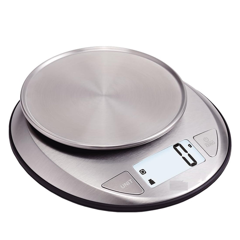 SPANCARE PHARMACEUTICALS Digital Kitchen Weighing Scale Stainless Steel (5Kg) spancare
