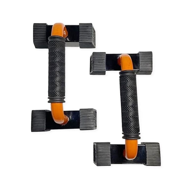 Push Up Bar Heavy Duty Stand Steel For Home Workout with Comfortable PVC Soft Grip and Non-Slip Bars – Safe,Heavy,Sturdy Gym & Home Exercise spancare