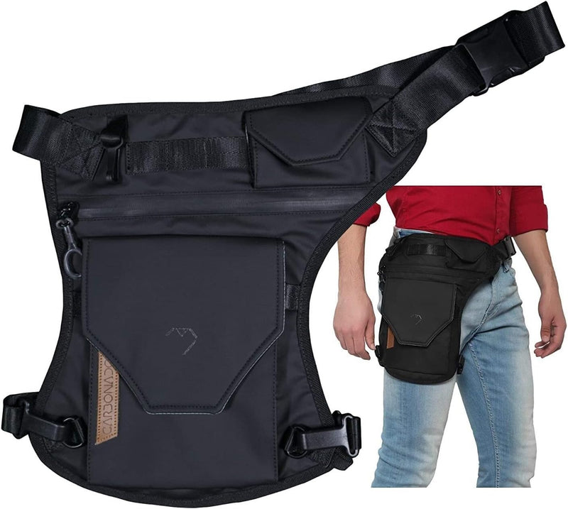 Spancare Unisex Waist Bag | Multipurpose Utility Cross Body Bag | Water Repellent spancare