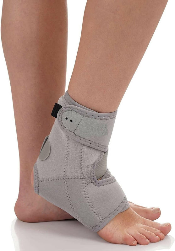 Spancare Ankle Support (Neo), Grey, Universal Size, 1 Unit spancare