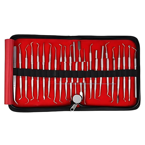23 Piece Premium Dental Conservative Instrument Kit, Dental Filling Instruments, Matte Finish