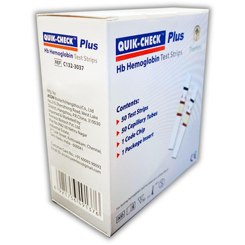 Hemoglobin Test Strips Pack of 50 – Accurate & Reliable