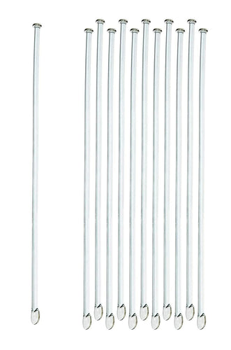 Spancare Stirring Rod Glass 150X6mm (Pack of 12)