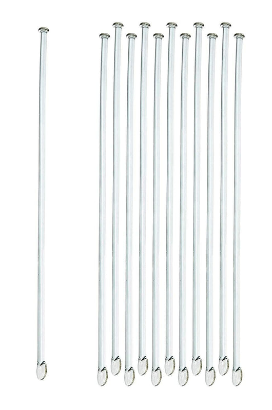 Spancare Stirring Rod Glass 150X6mm (Pack of 12) spancare