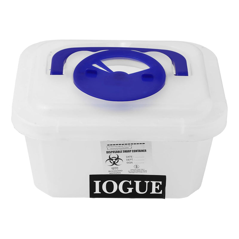 Sharps Container 3.5 Ltr | Puncture Proof Needle Disposal