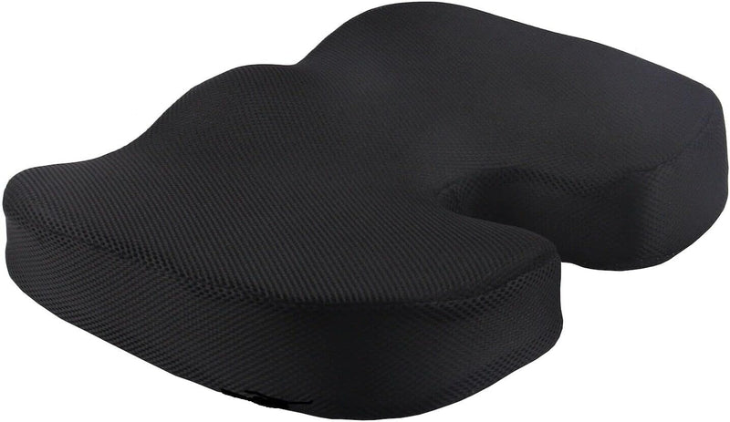 Spancare High Density Memory Foam Coccyx Cushion for Tailbone Pain, Sciatica, Lower Back spancare