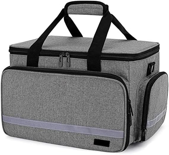 SPANCARE PHARMACEUTICALS Instrument Bag with Handle and Shoulder Strap for Travel, Home Health Care, Car, School, Hospital Visits, Emergencies spancare