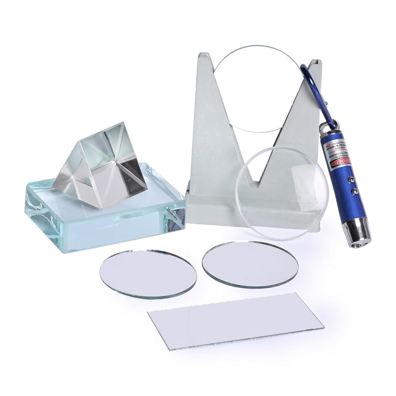 science experiment with glass