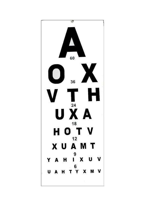 Snellen Eye Test Chart