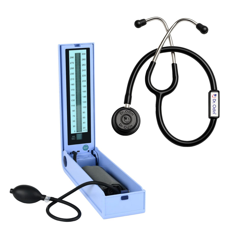 LCD Sphygmomanometer with Stethoscope
