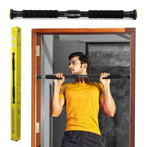 Doorway Pull Up Bar Adjustable 63–95 cm | Home Gym Chin Up Bar