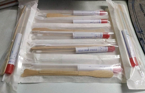 PAP Smear Test Kit 4 Pcs Sterile Swab Set (10 Sets)