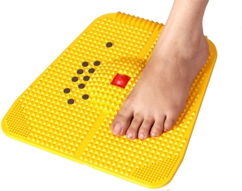 Spancare (Yellow), Foot Massager Acupressure Power Mat spancare