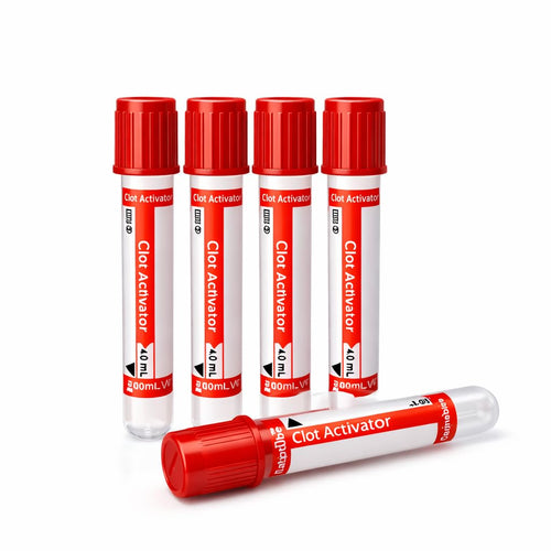 Red Plain Test Tube 12x75 mm Pack of 100