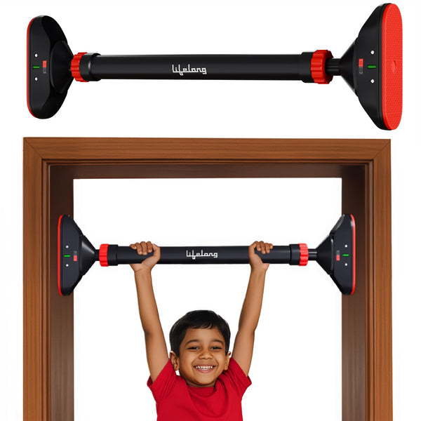 Pull Up Bar for Home Adjustable 74–97cm No Screw 200kg