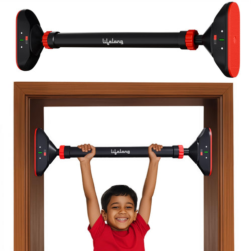 Pull Up Bar for Home Adjustable 74–97cm No Screw 200kg