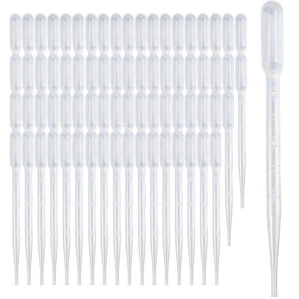 Plastic Pipette 100 PCS Flexible Eye Dropper Set
