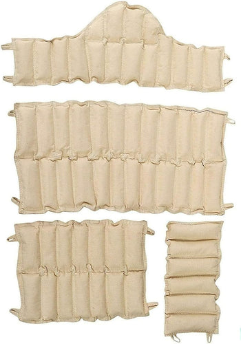 Spancare Hot Pack Set Physio Solutions Moist, for Pain Relife 4 Count (Pack of 1)