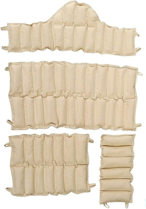 Spancare Hot Pack Set Physio Solutions Moist, for Pain Relife 4 Count (Pack of 1) spancare