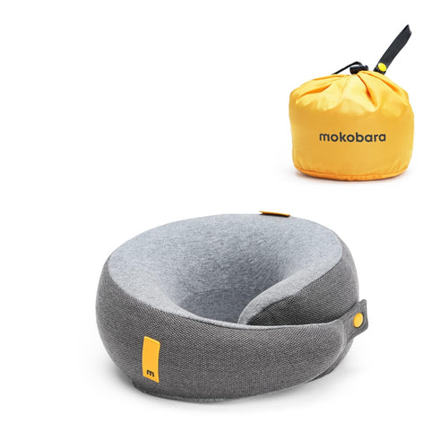 Memory Foam Neck Travel Pillow with Washable Cover