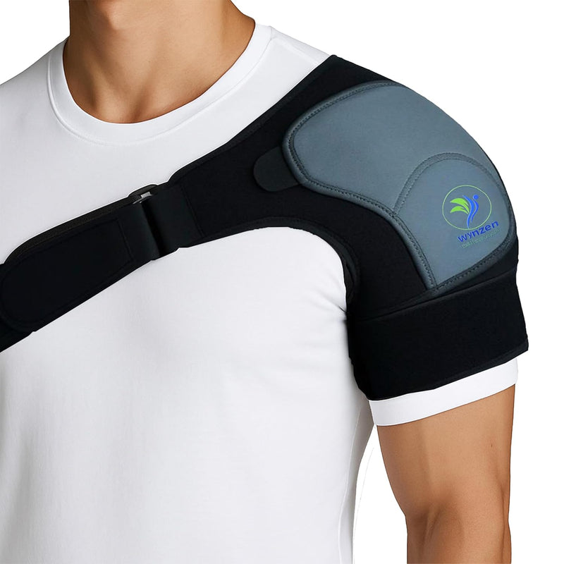 Shoulder Support Belt for Men and Women | Shoulder Pain Relief Products | Adjustable Shoulder Belt for Men | Comfortable Shoulder Support for Women spancare