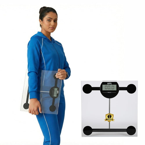 Digital Weighing Scale 180Kg Transparent Bathroom Scale