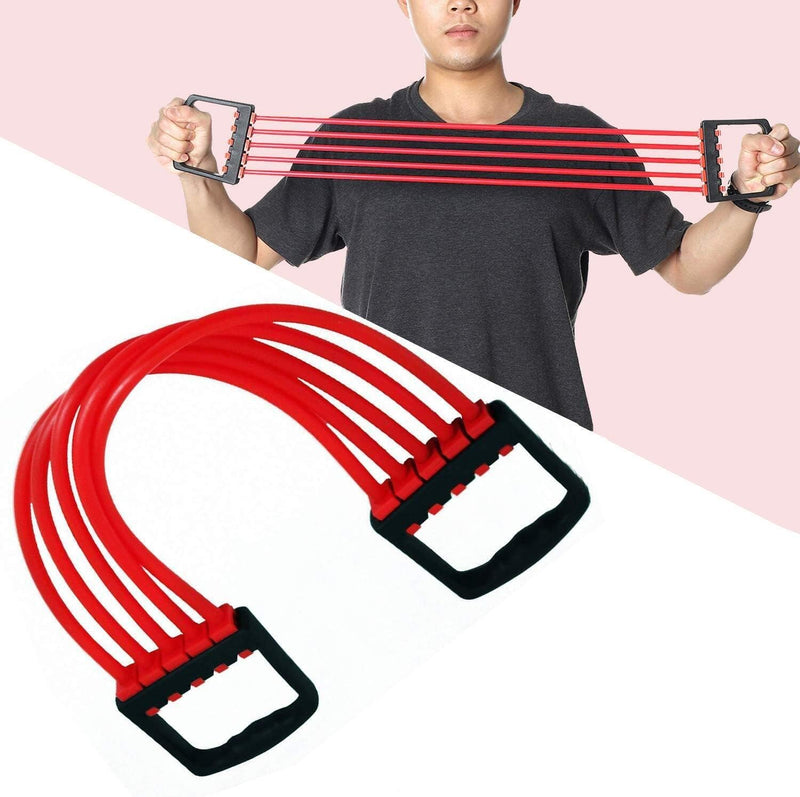 Spancare Rubber Chest Expander Exerciser, Chest Pull Expander, Hand & Arm Strengthener spancare