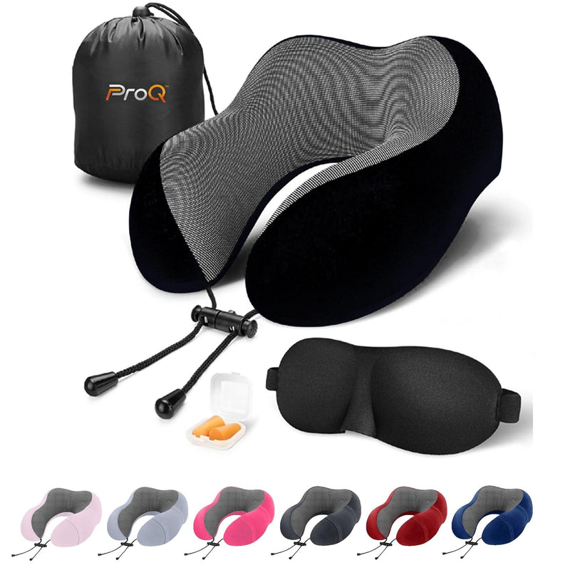 Memory Foam Travel Neck Pillow