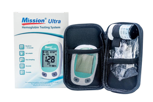 Hemoglobin Testing Device Mission Ultra Hematocrit Meter