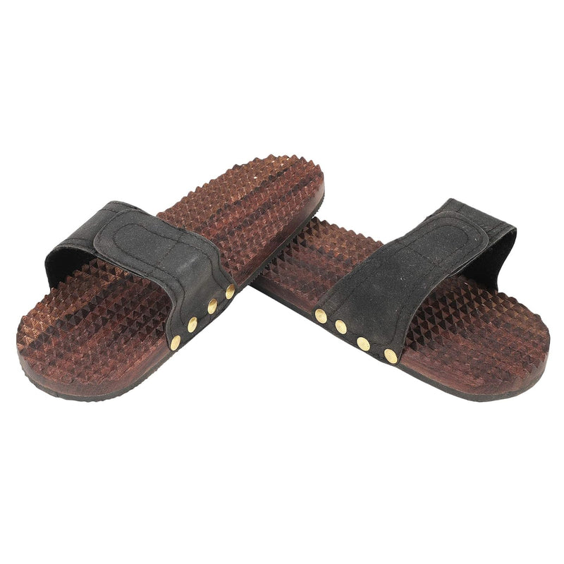 Wooden Acupressure Slippers